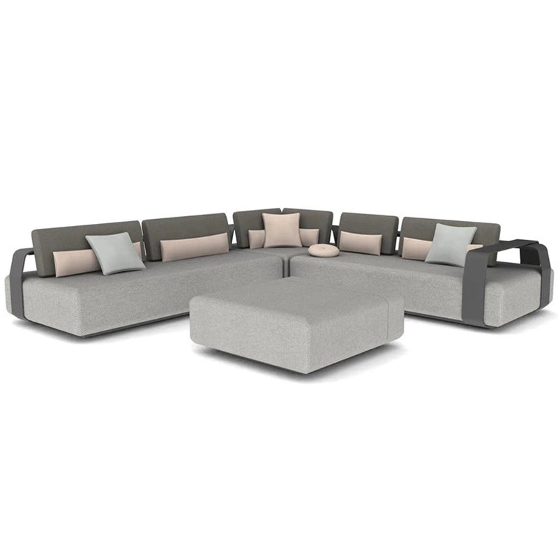Outdoor Sofa Couch Chaise lounge Stainless Steel HWSF-30