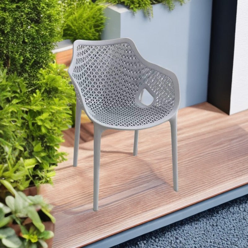Dining Chair Outdoor  with Contemporary Design and Enhanced Comfort