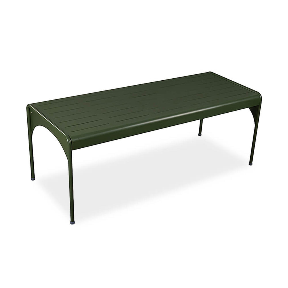 Outdoor Coffee Table Elegant Classical  Waterproof Aluminum Beach Table for Stylish Patio HWKFZ-03