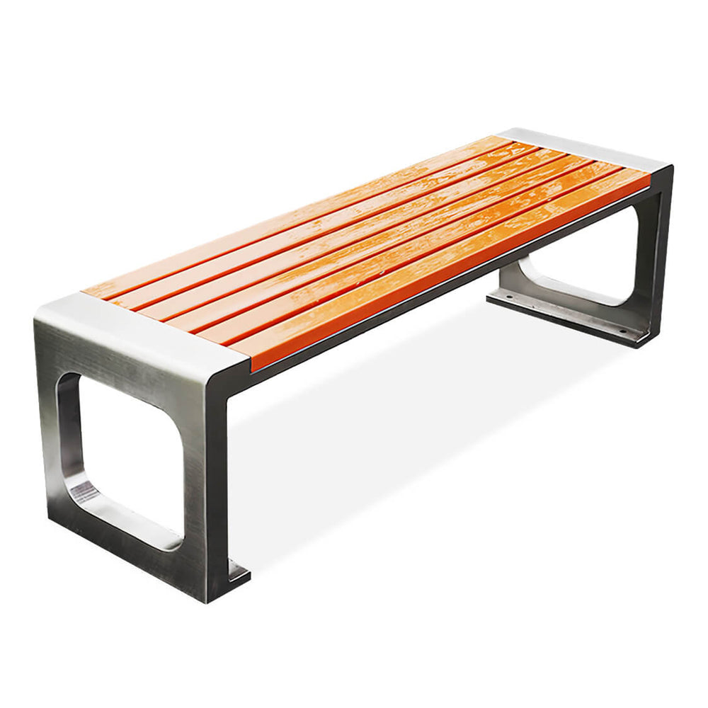 Stainless Steel Outdoor Park Bench