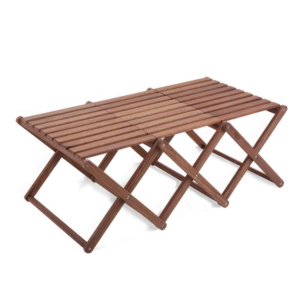 Multi-Layer Storage Rack Outdoor Folding Table